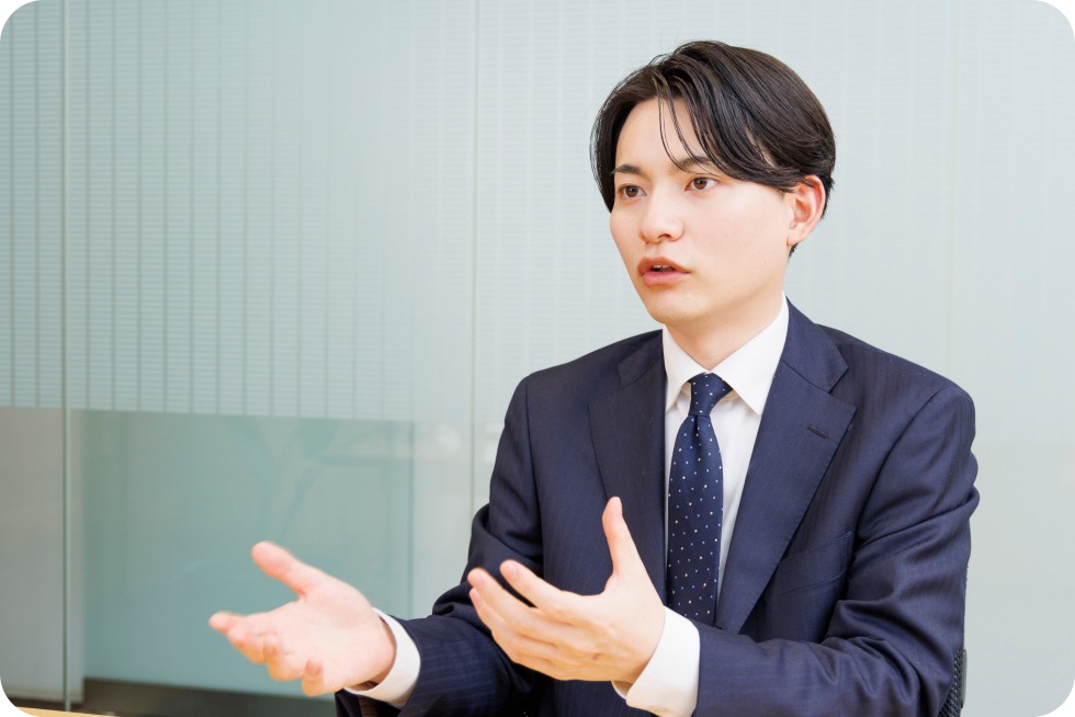 売買事業部 営業担当：吉田 インタビュー写真